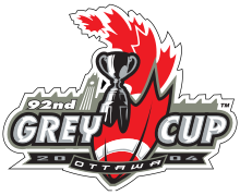 2004 Grey Cup Logo